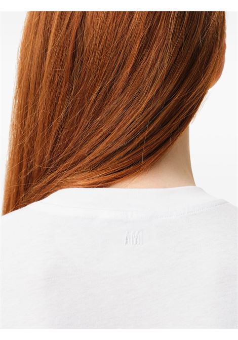 t-shirt adc uomo bianca AMI PARIS | BFUTS035.724100